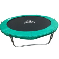 Батут DFC JUMP 12ft c сеткой, green (366 см)